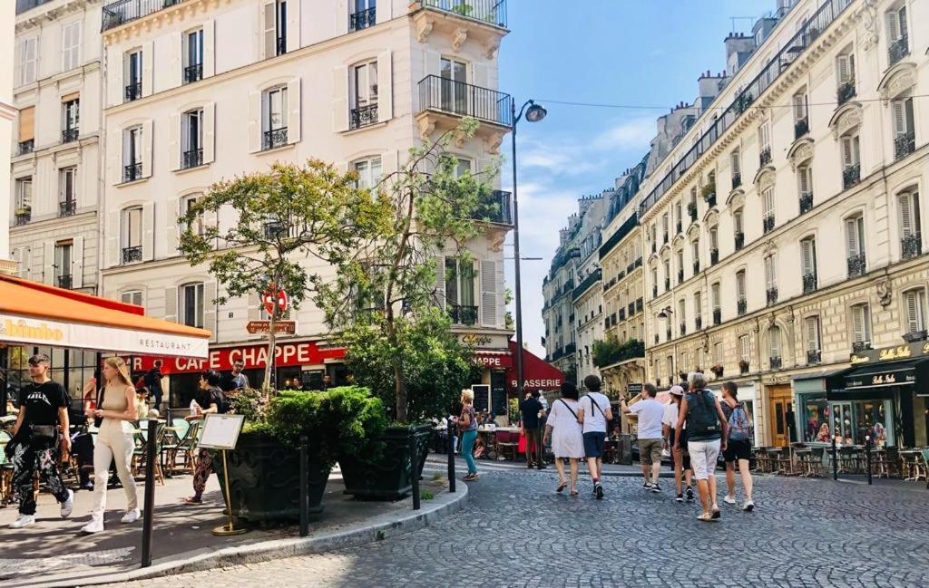 Ferienwohnung Le Sacre Coeur Paris Exterior foto