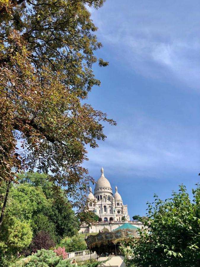 Ferienwohnung Le Sacre Coeur Paris Exterior foto